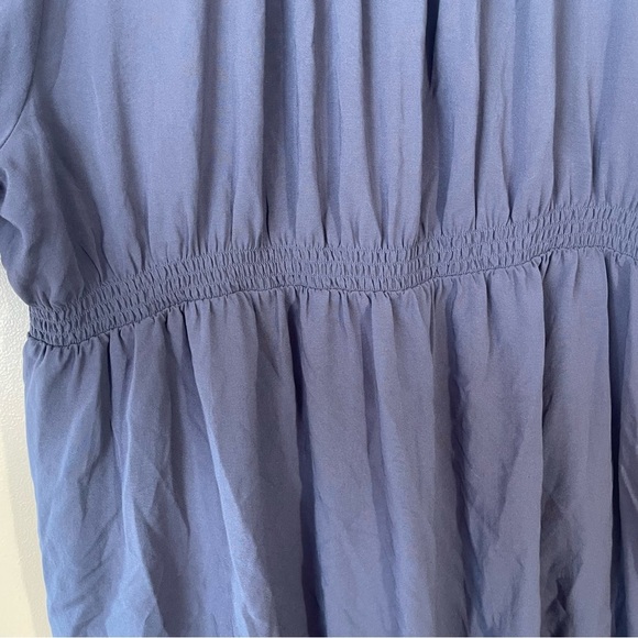 Torrid Size 3 Blue-Gray Sleeve Top – Stylish & Comfortable plus-size shirt - Picture 6 of 6